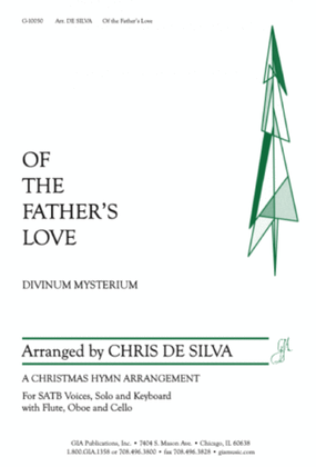Book cover for Of the Father's Love - Instrument edition