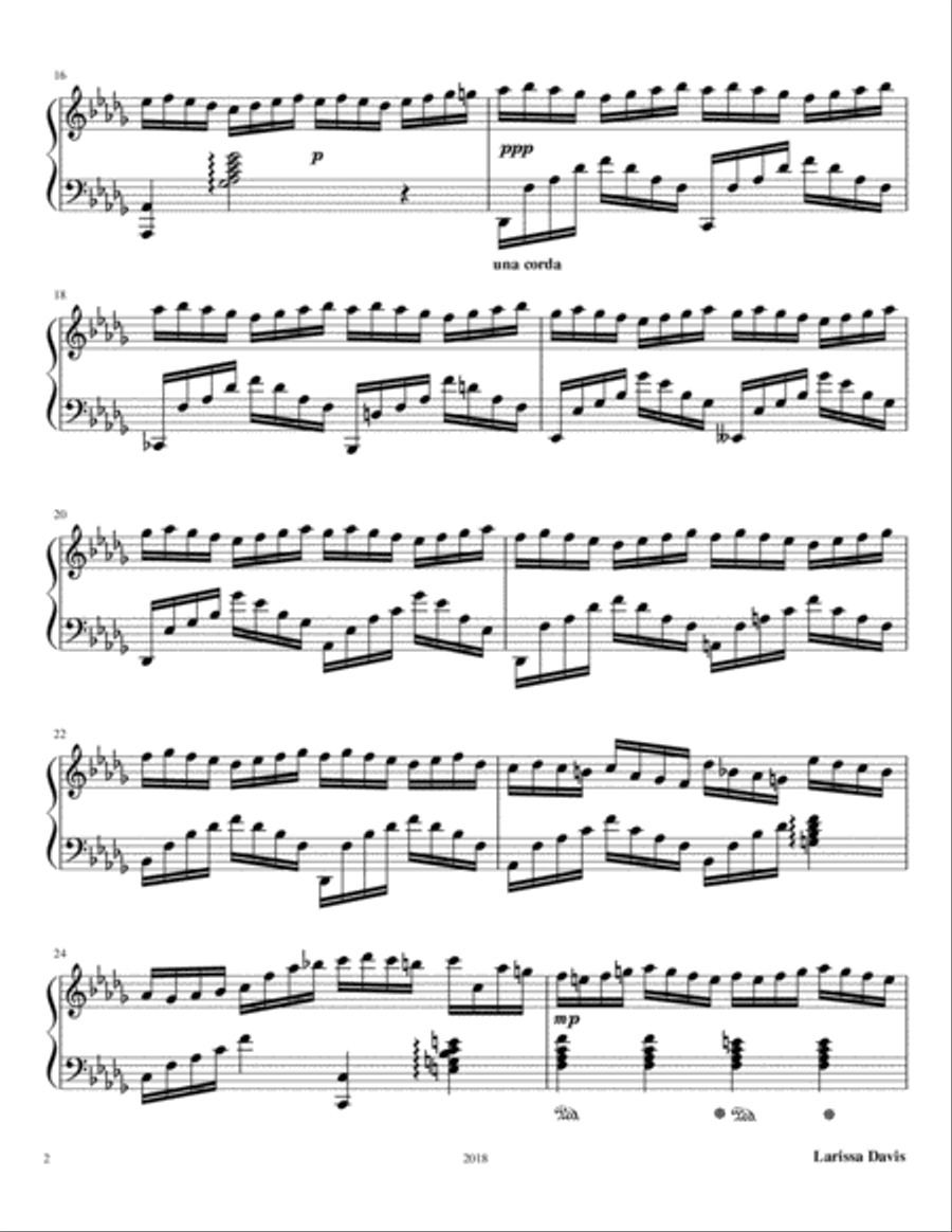 Spree Of The Rose Spree Of The Rose Piano Solo scores gallery preview page 2