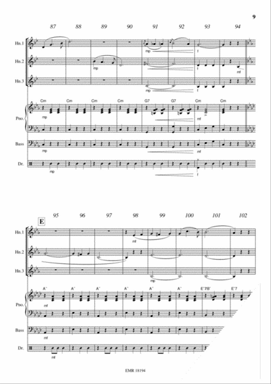 Donauwellen Horn scores gallery preview page 9