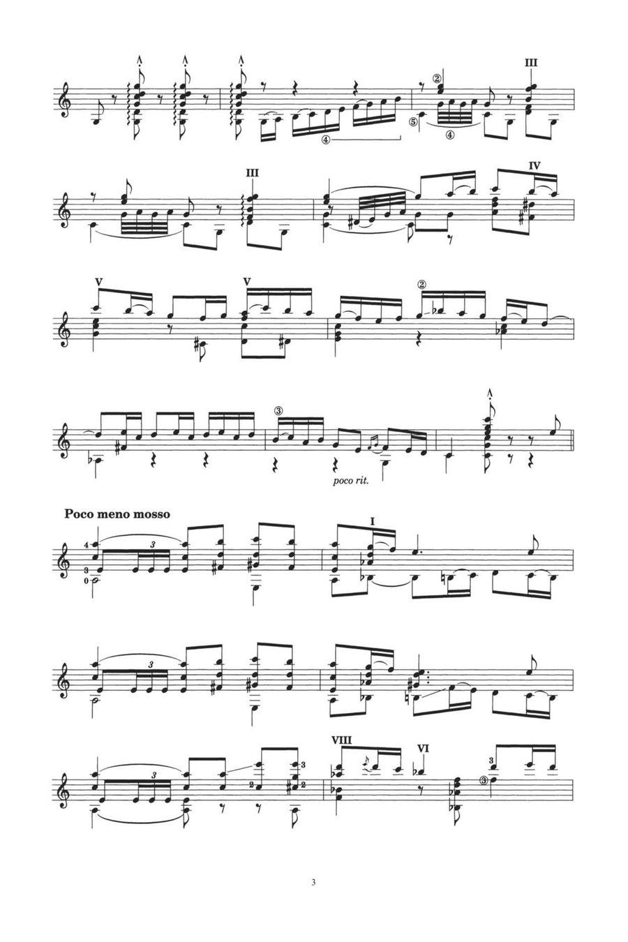 Bolero Acoustic Guitar scores gallery preview page 3
