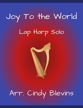 Book cover for Joy To the World, for Lap Harp Solo