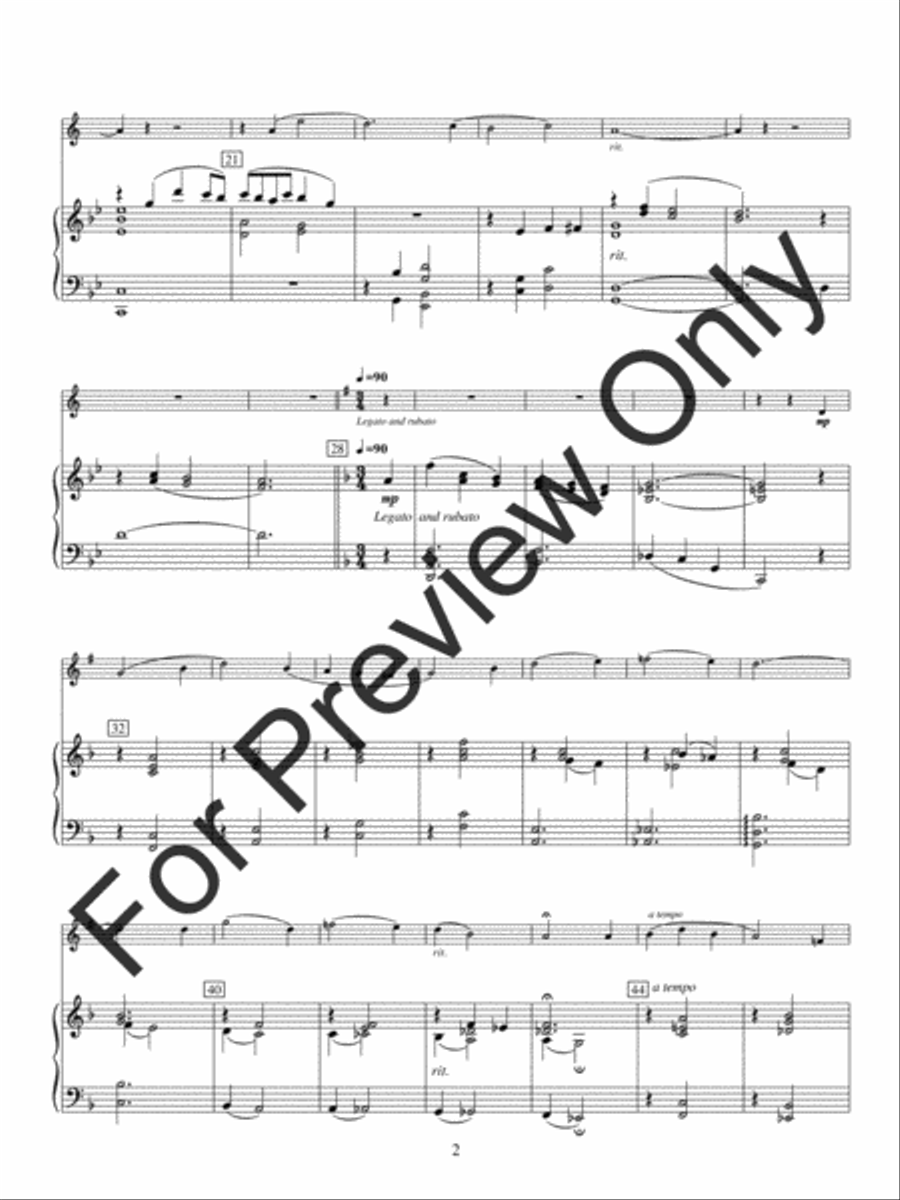 Contrasts Contrasts B-Flat Trumpet scores gallery preview page 5