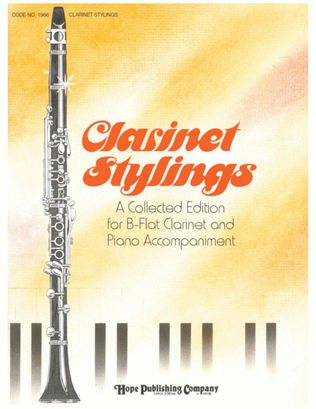 Book cover for Clarinet Stylings-Digital Download