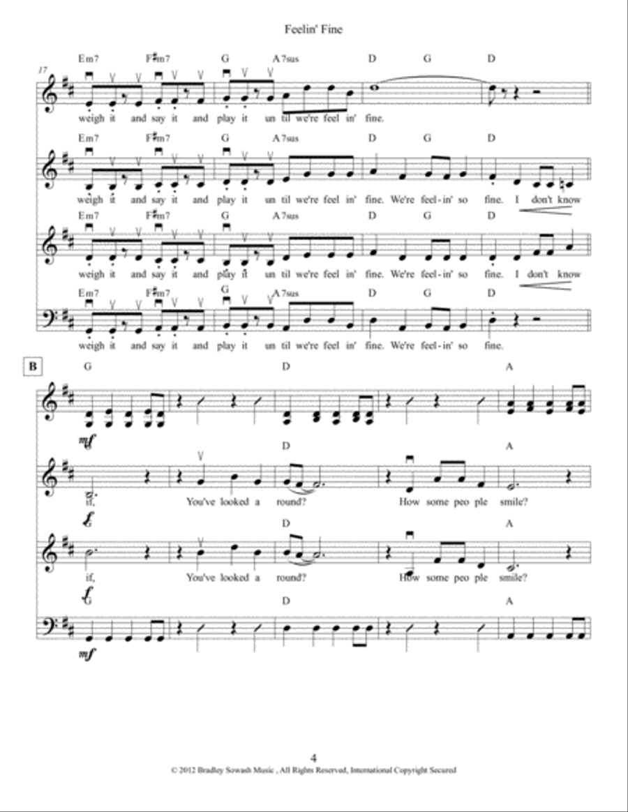Feelin' Fine - Creative Strings String Orchestra scores gallery preview page 6