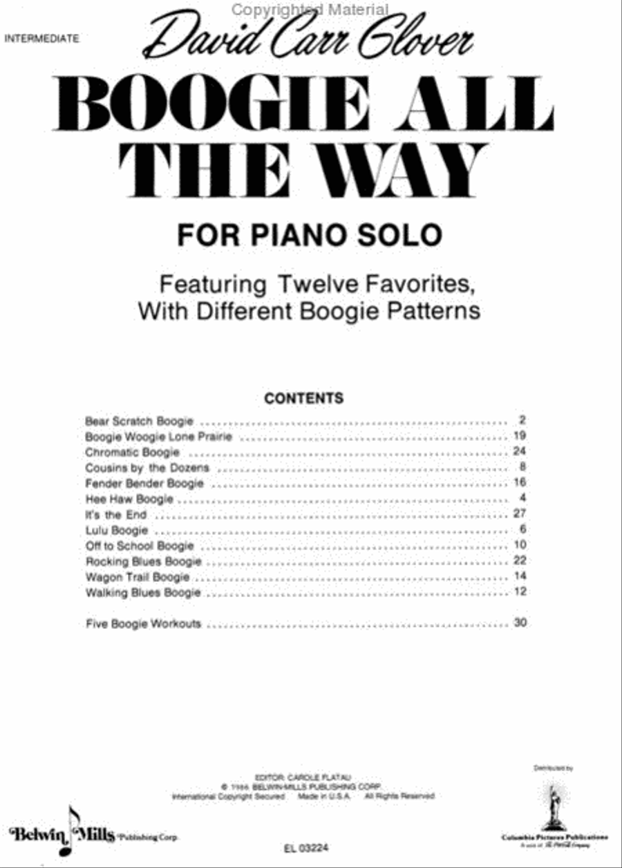 Boogie All the Way Piano Method scores gallery preview page 2