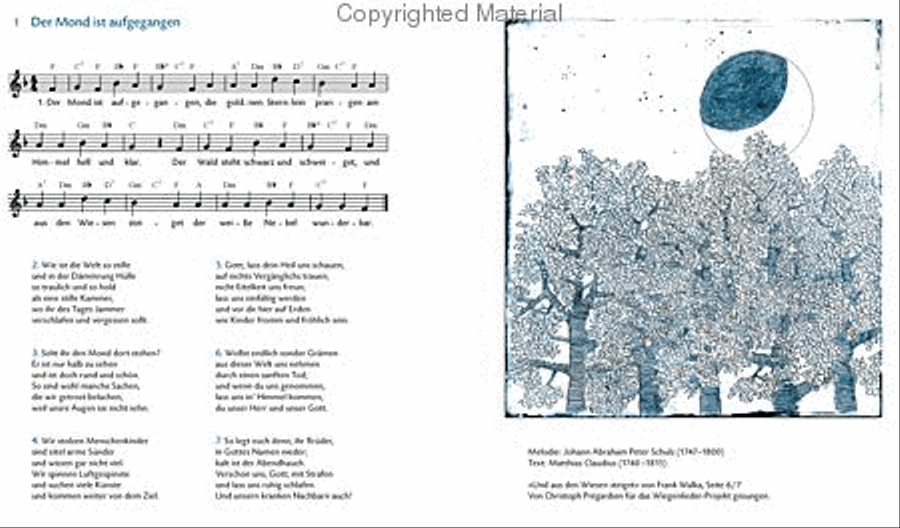 Wiegenlieder German lullabies CD scores gallery preview page 2