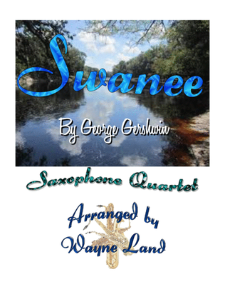 Book cover for Swanee (saxophone quartet)