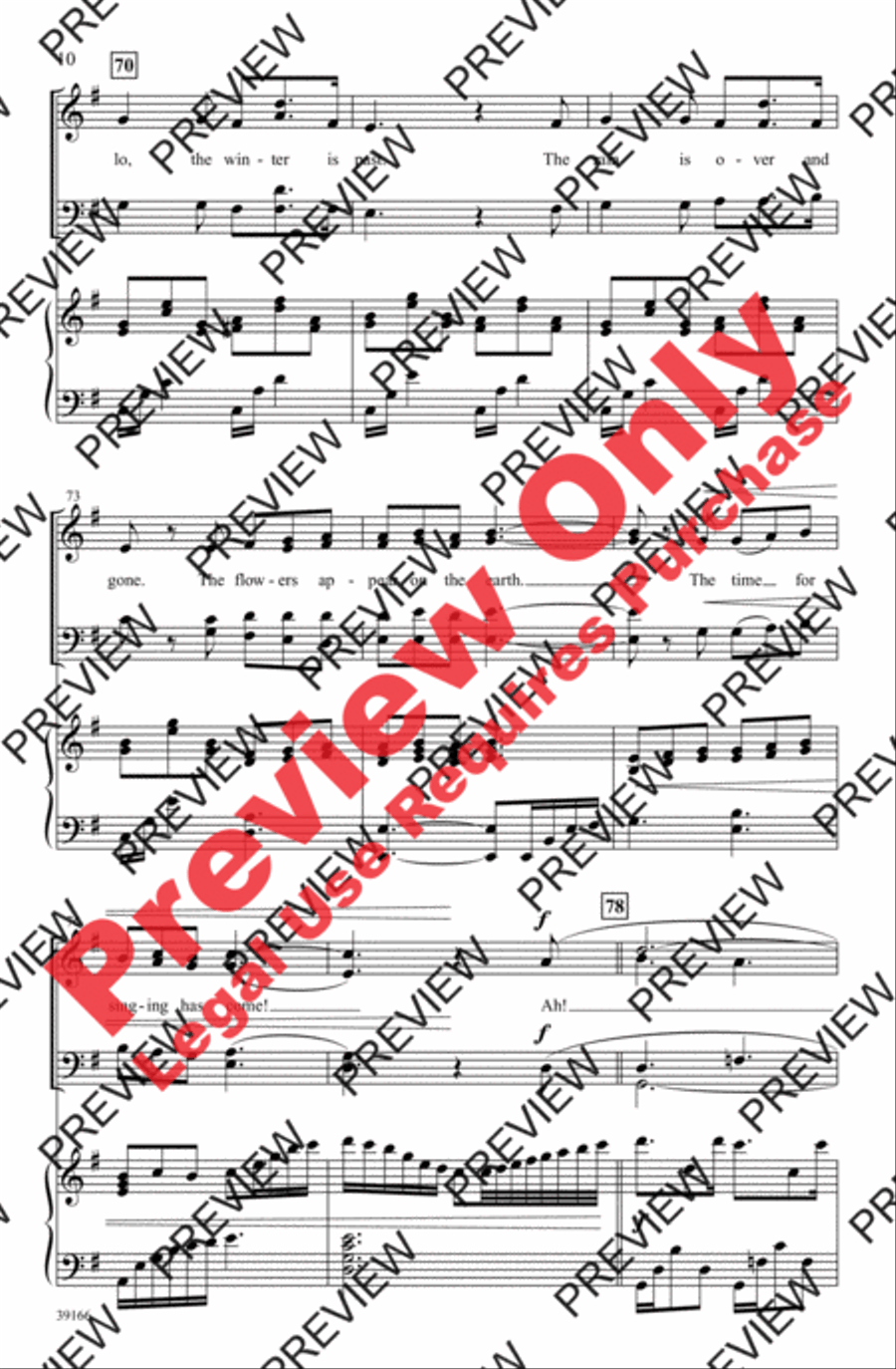 Come Away Come Away 4-Part scores gallery preview page 10