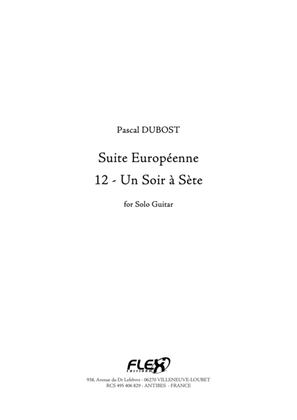 Book cover for Suite Europeenne 12 - Un Soir a Sete