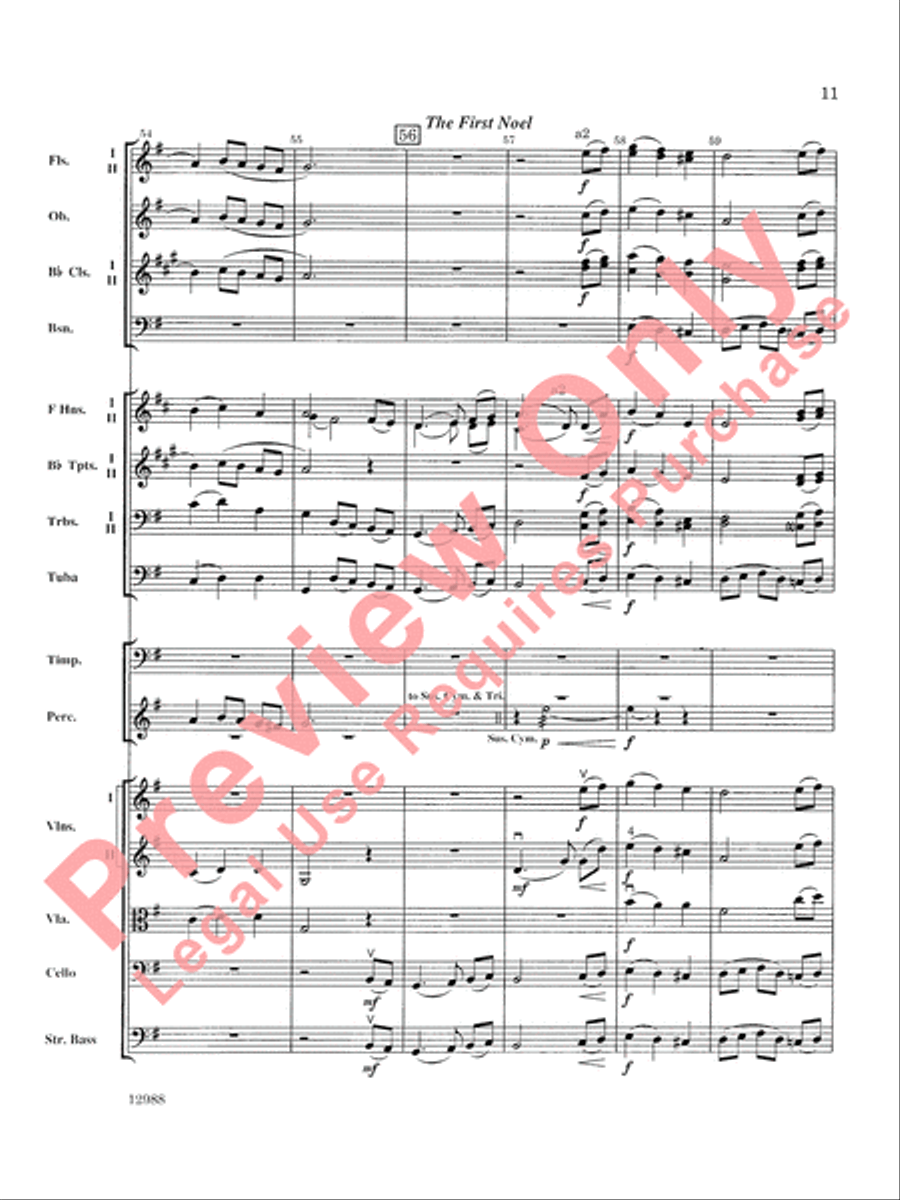 A Bach Christmas A Bach Christmas Full Orchestra scores gallery preview page 12