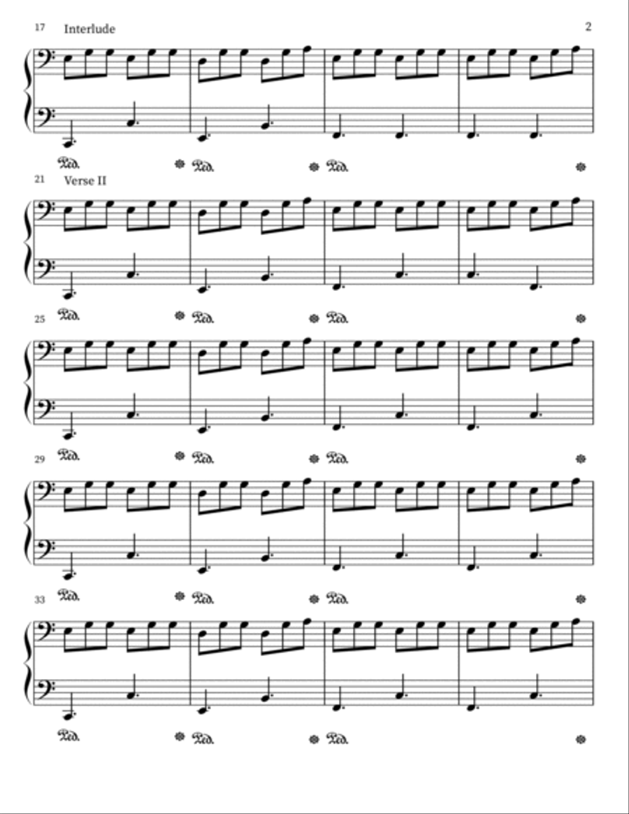 Chemtrails Easy Piano scores gallery preview page 2