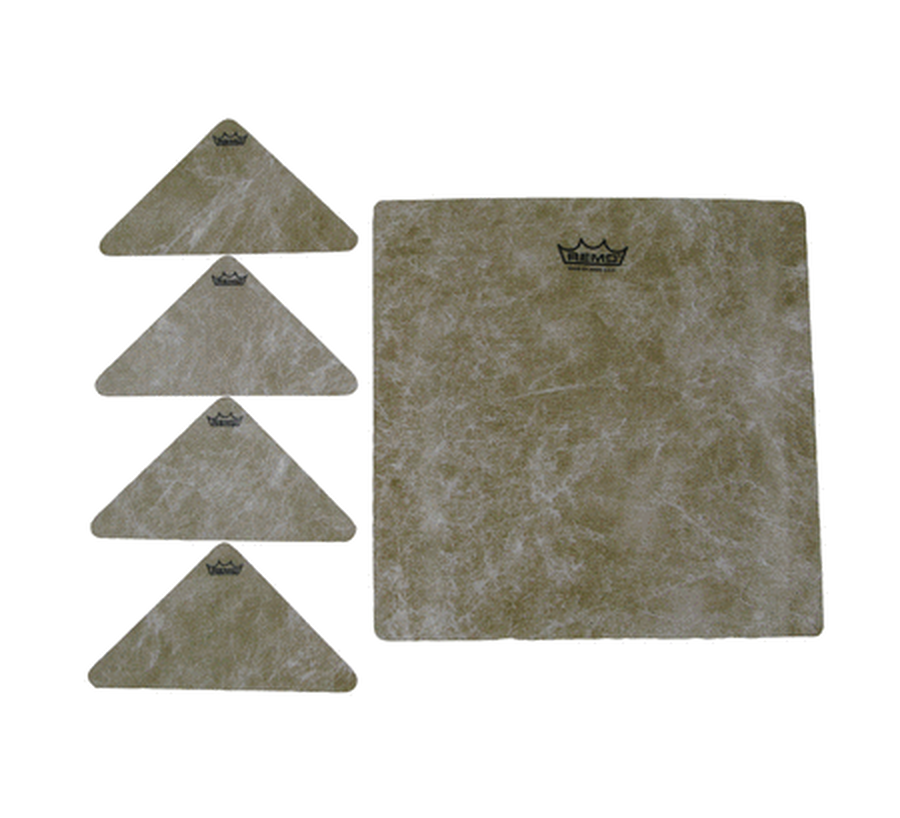 Texture Targets, 9.25“ Square + 4 Small Triangles, W/ Adhesive
