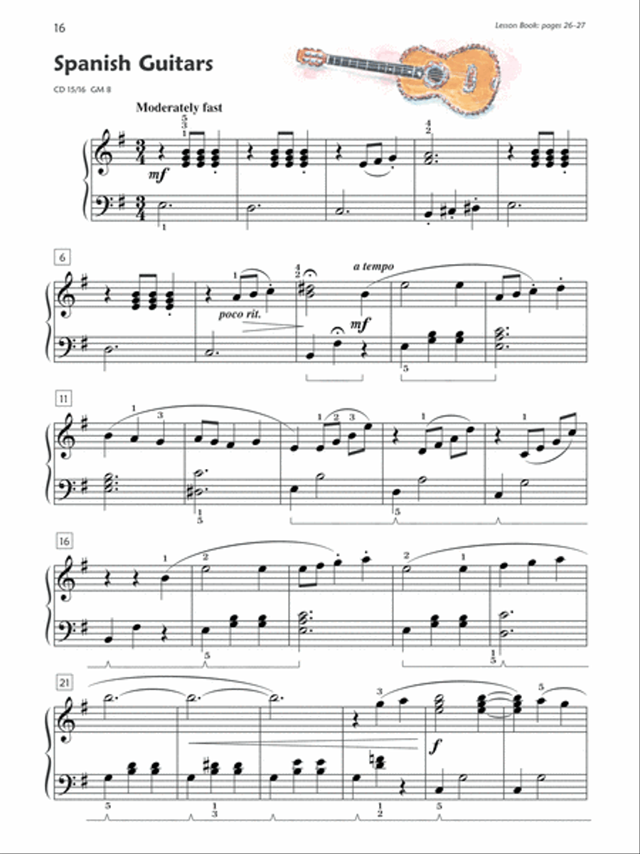 Premier Piano Course Performance Piano Method scores gallery preview page 8