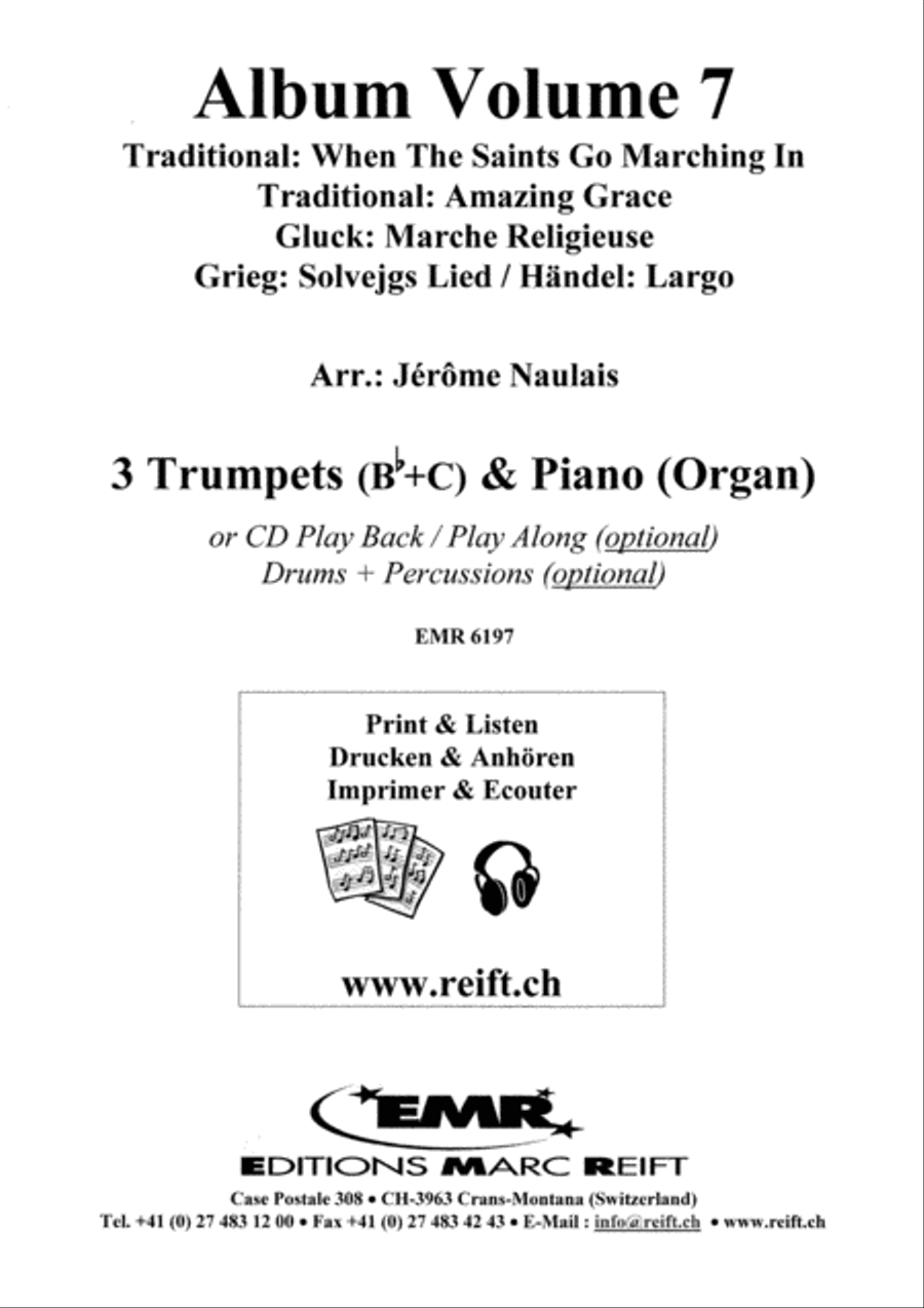 Album Volume 7 Trumpet Trio scores gallery preview page 9