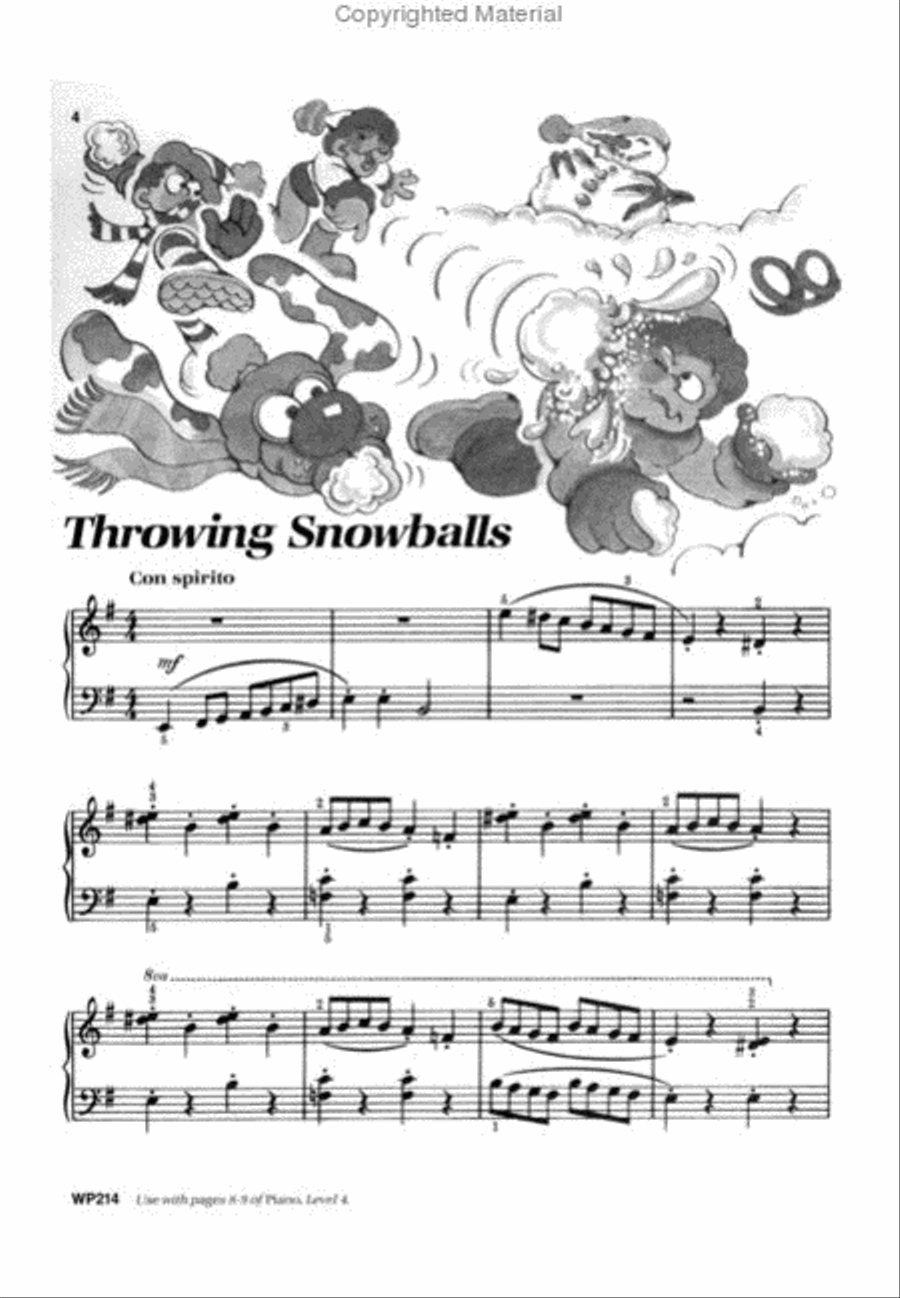 Bastien Piano Basics, Level 4, Performance Piano Method scores gallery preview page 2