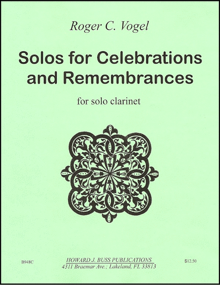 Solos for Celebrations and Remembrances