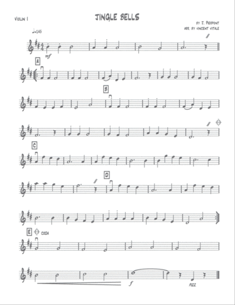 JINGLE BELLS String Orchestra scores gallery preview page 5