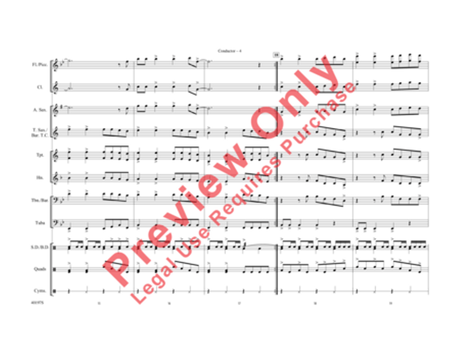 We Are Young We Are Young Marching Band scores gallery preview page 5
