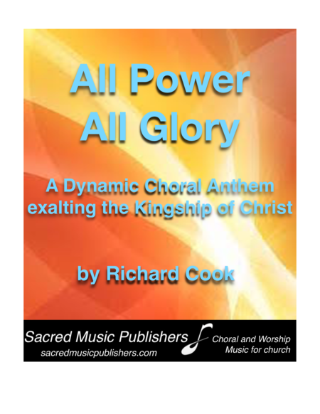 All Power, All Glory PIANO VOCAL image number null
