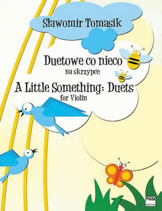 Book cover for A Little Something - Duets for Violin