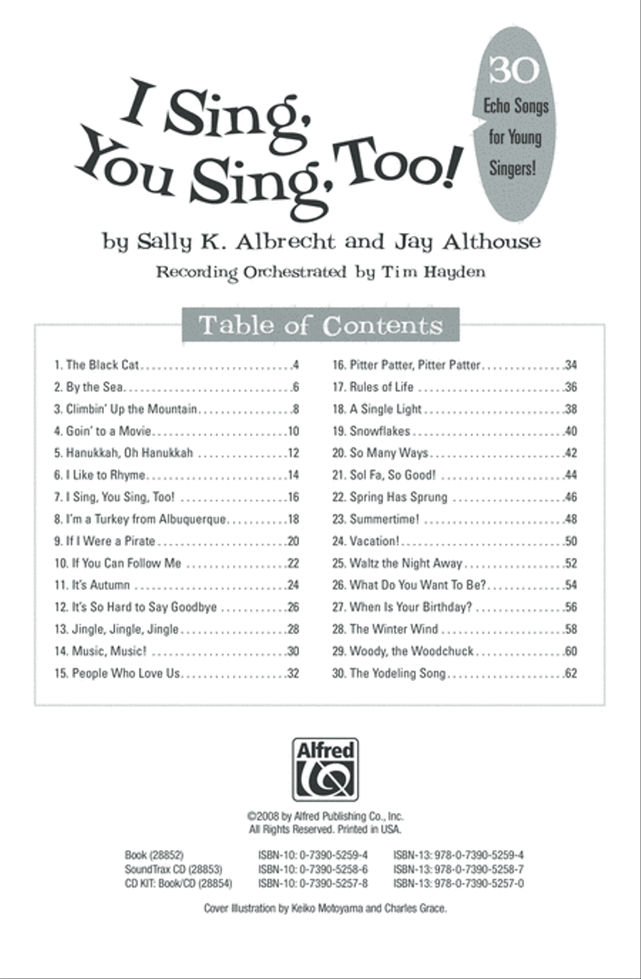 I SIng, You Sing, Too! Voice scores gallery preview page 2