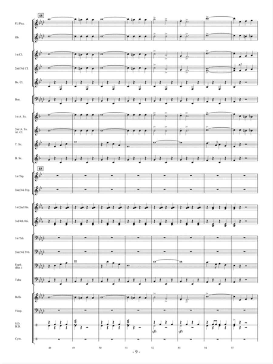 Mt. Healthy Concert Band scores gallery preview page 8