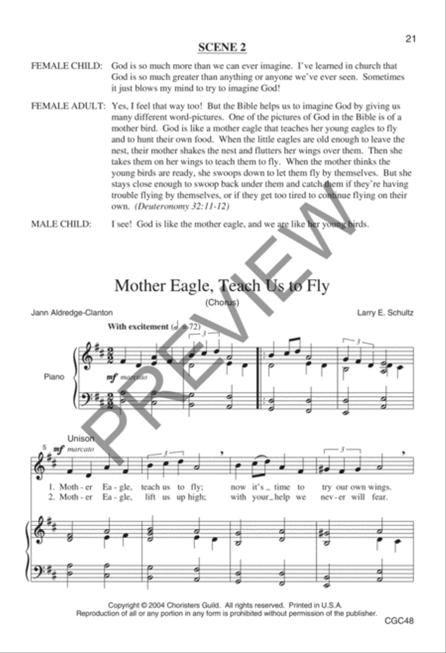 Imagine God! Preview Kit (Score & CD) Choir scores gallery preview page 12