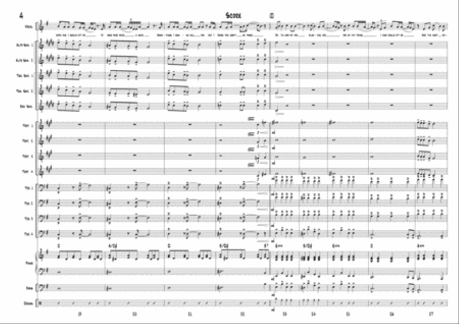 Hurt Jazz Ensemble scores gallery preview page 4