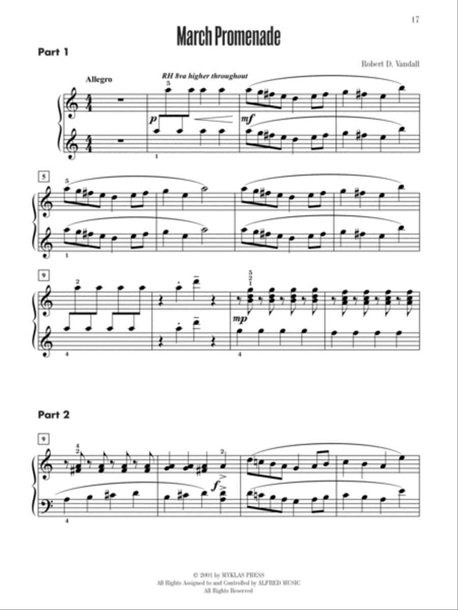 Contest Winners for Three, Book 5 Small Ensemble scores gallery preview page 7