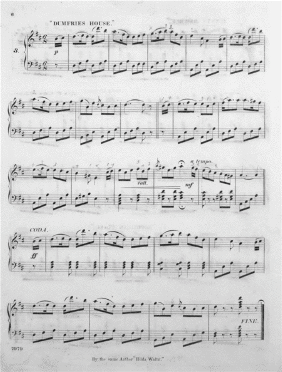 The Lord Of Lorne. Lancers Piano Solo scores gallery preview page 5