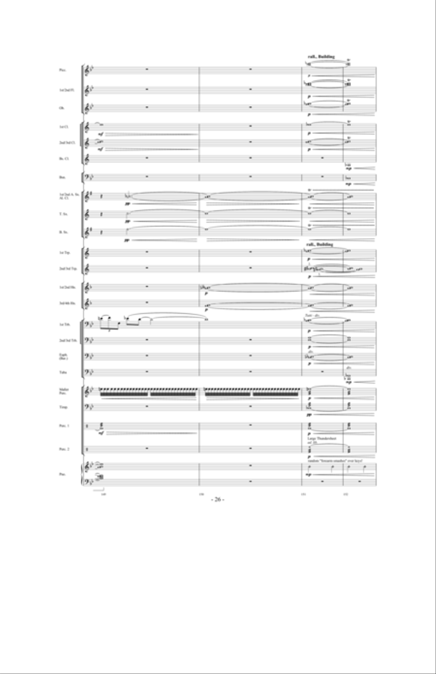 Promising Skies Concert Band scores gallery preview page 25