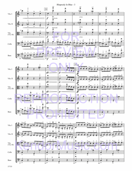 Rhapsody In Blue (Full Score)