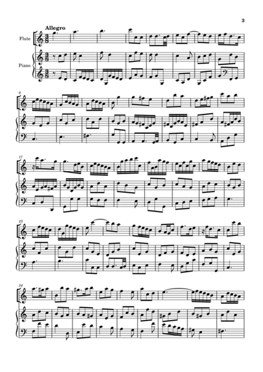 Flute Sonata In C Op.7 No.1