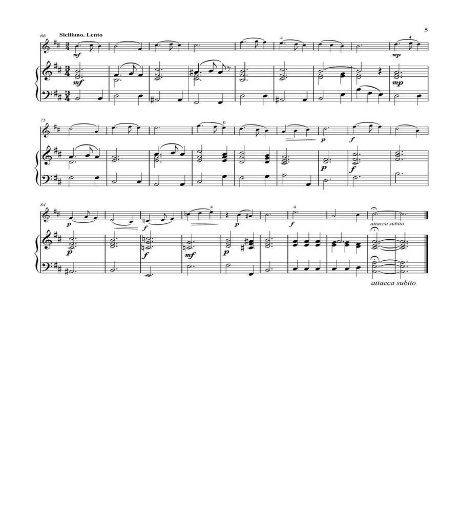 CONCERTINO OP.15 CONCERTINO OP.15 Violin Solo scores gallery preview page 6