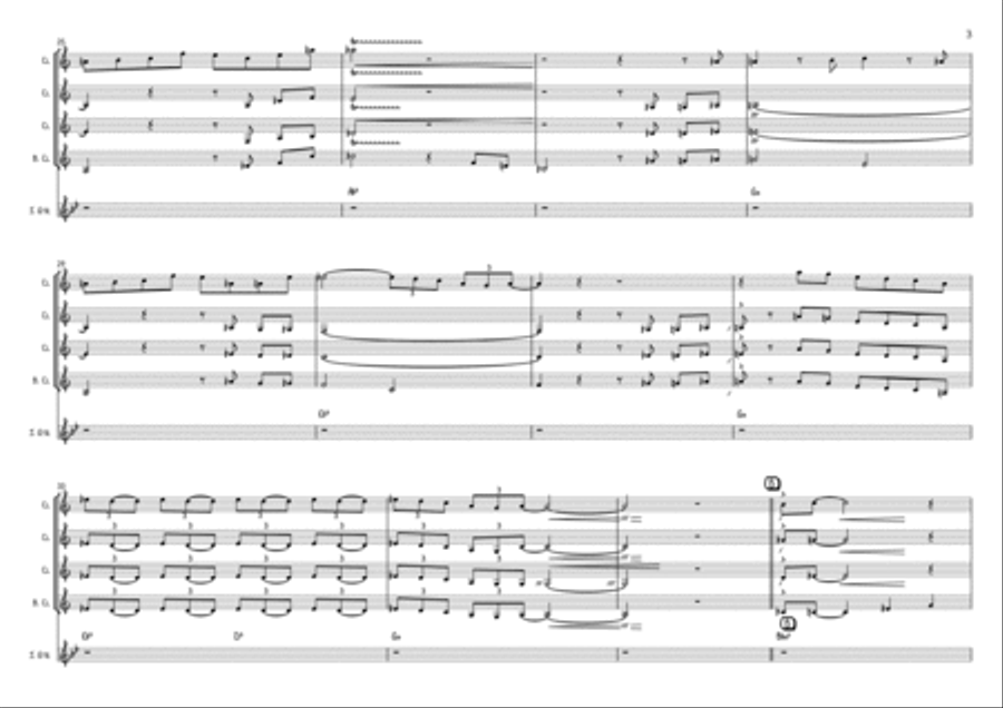 The Pink Panther from THE PINK PANTHER Woodwind Quartet scores gallery preview page 5