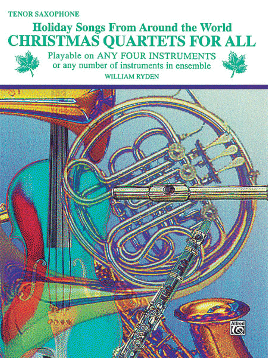 Christmas Quartets for All (Holiday Songs from Around the World) Small Ensemble scores gallery preview page 1