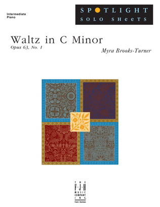 Book cover for Waltz in C Minor, Op. 63, No. 1