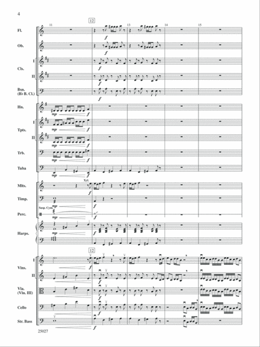 Corpse Bride, Selections from Tim Burton's: Score Full Orchestra scores gallery preview page 4