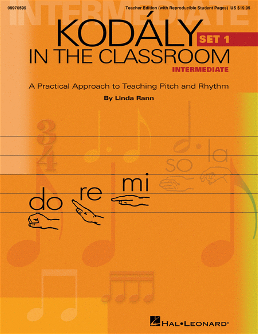 Kodaly in the Classroom – Intermediate (Set I) Choir scores gallery preview page 1