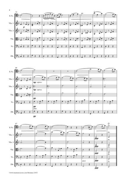 Romance Op.36 for Cello and String Orchestra image number null