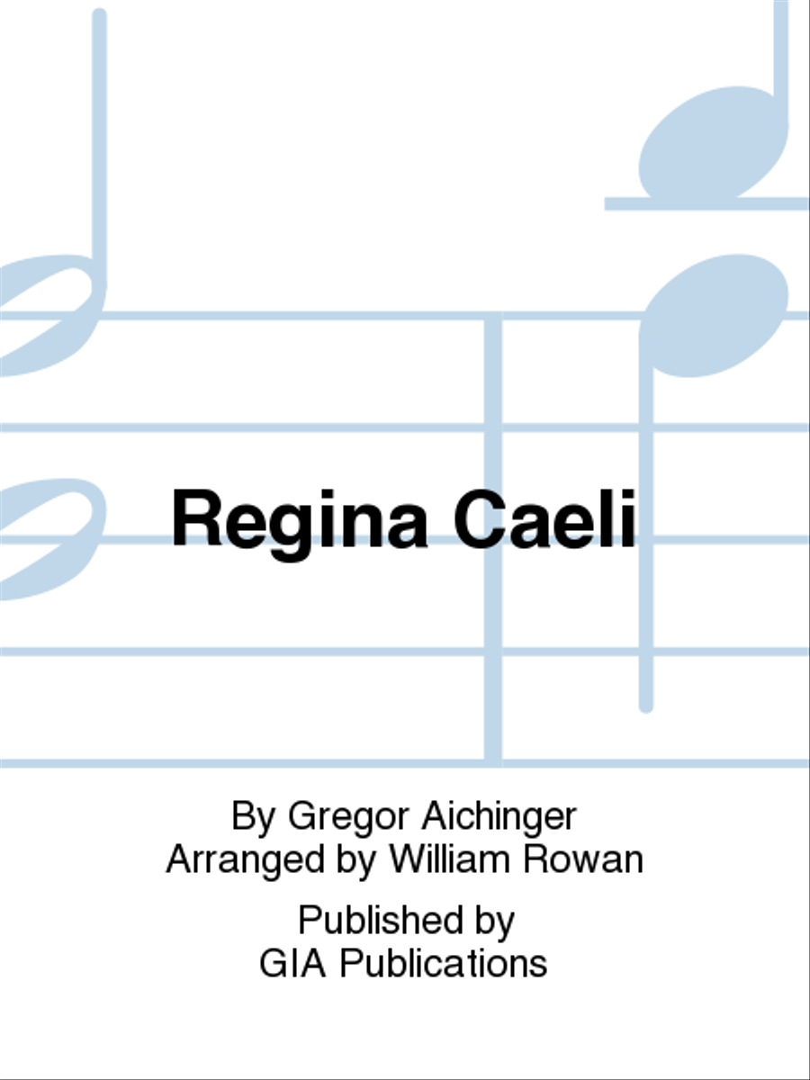 Regina caeli 4-Part scores gallery preview page 1