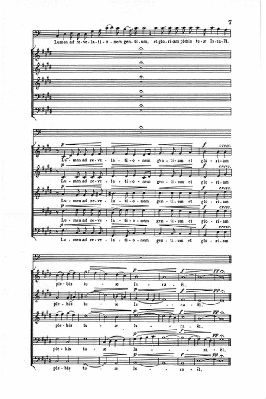 Six Latin Hymns (Collection) 4-Part scores gallery preview page 4