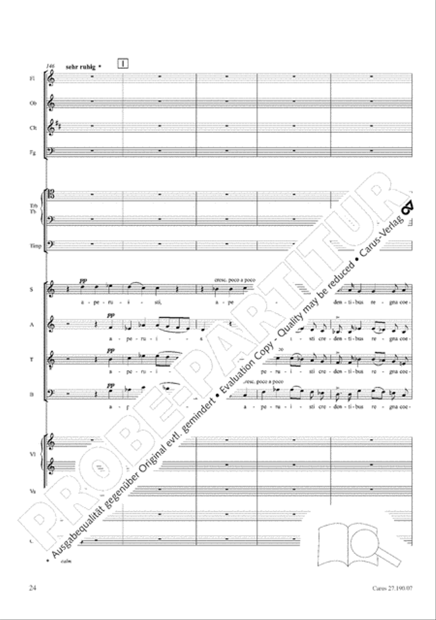 Te Deum Te Deum 4-Part scores gallery preview page 32
