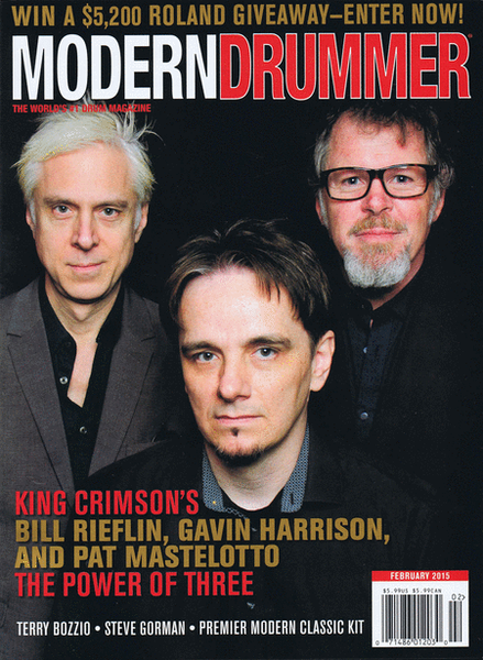 Modern Drummer Magazine February 2015