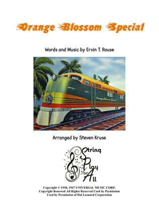 Book cover for Orange Blossom Special