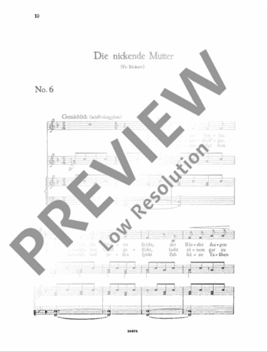 Lieder zur Laute Lieder zur Laute Voice Solo scores gallery preview page 13