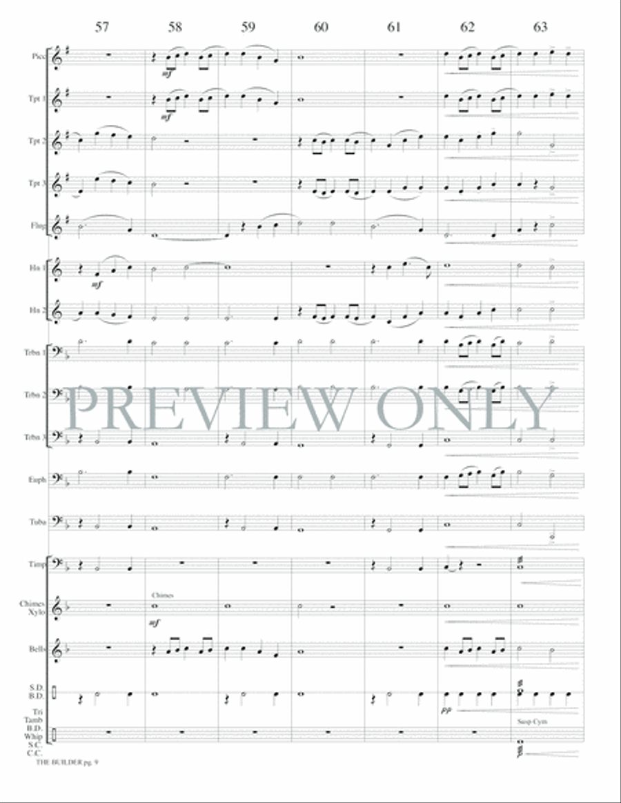 The Builder Small Ensemble scores gallery preview page 11