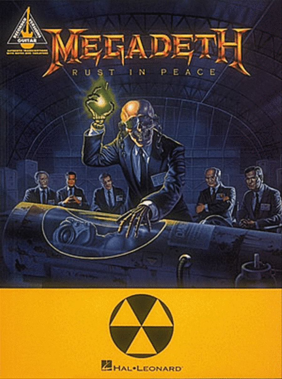 Megadeth – Rust in Peace Electric Guitar scores gallery preview page 1