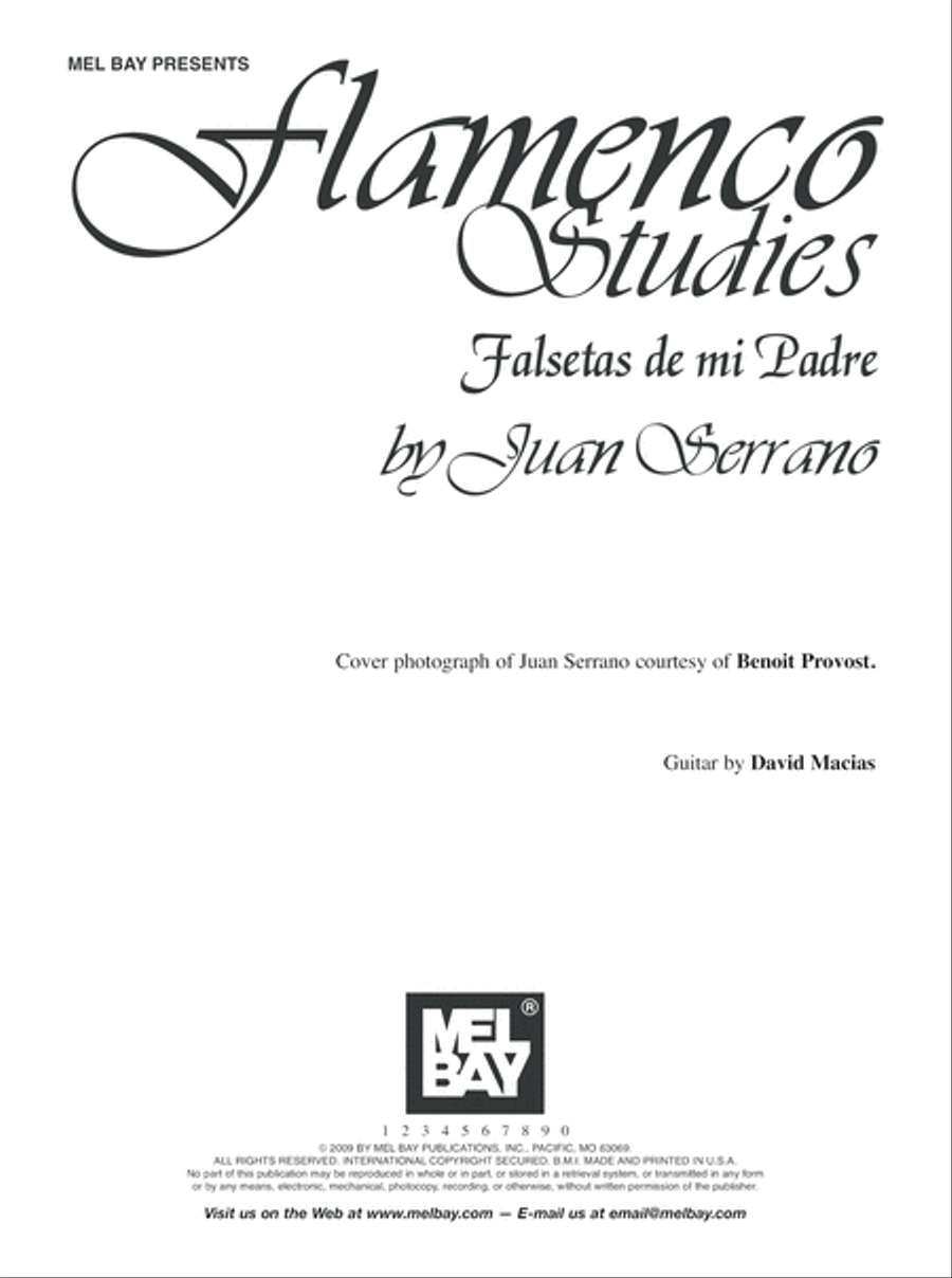 Flamenco Studies: Falsetas de mi Padre Acoustic Guitar scores gallery preview page 7