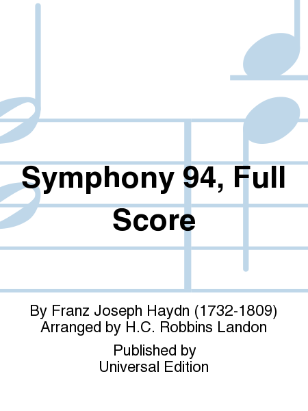 Symphony 94, Full Score